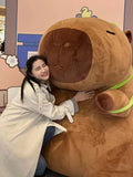 Giant Capybara,Kawaii capybara stuffed animal Plush Pillow,Christmas present gifts
