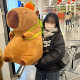 Giant Capybara,Kawaii capybara stuffed animal Plush Pillow,Christmas present gifts
